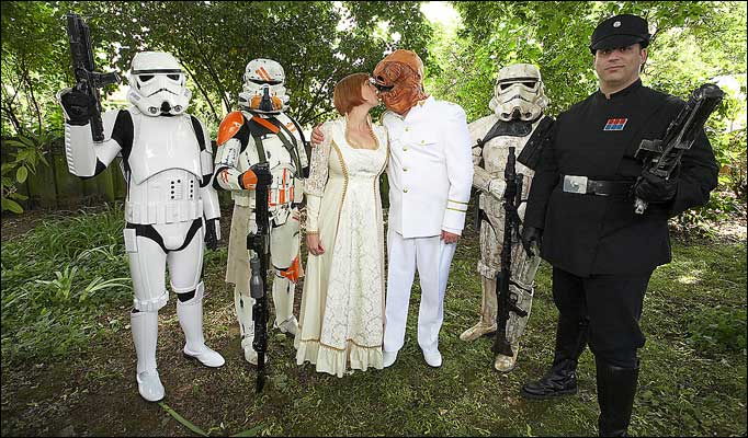 Star Wars Wedding Ceremony
